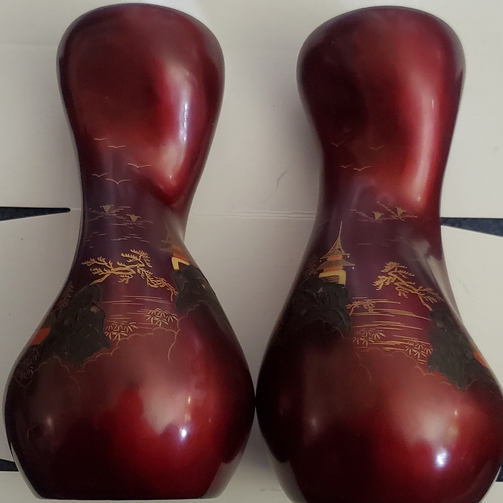 Vintage Hand painted vases.